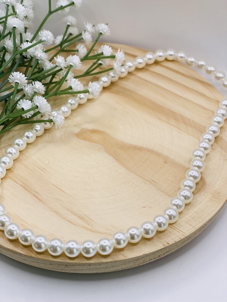 Necklace Pearl Power