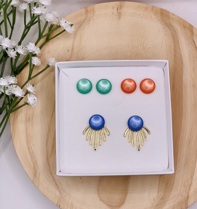 Gift Box Spring Time (Earstuds &amp; Pendant)