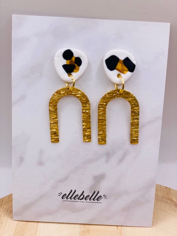 Panther Arc Earrings