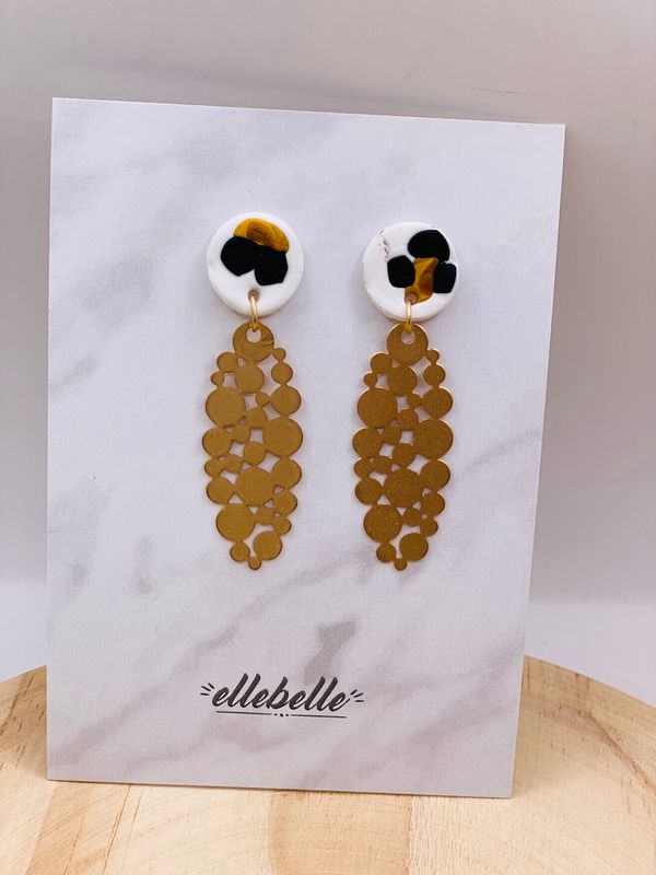 Panther Grape Earrings
