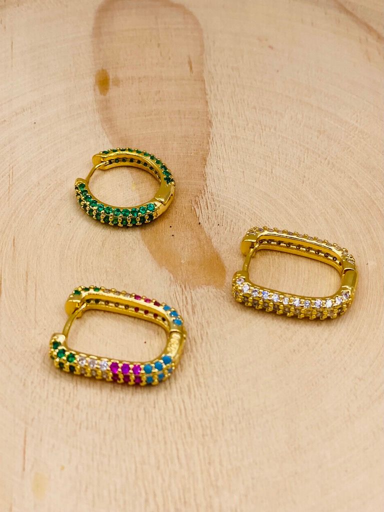 Earcandy Box Zirkonia Hoops