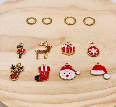 Christmas earrings
