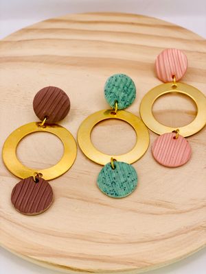 Golden Glamour Earring