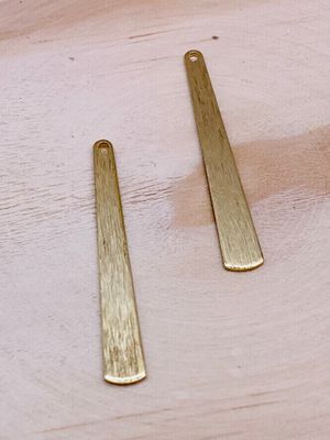 Pendant Stick Gold (Striped)