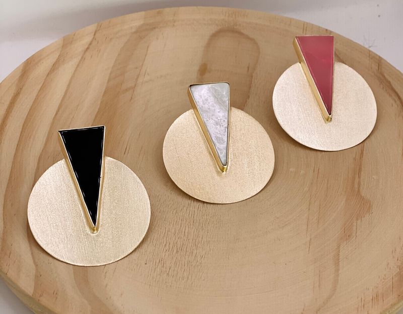 Geometric Elegance Earring