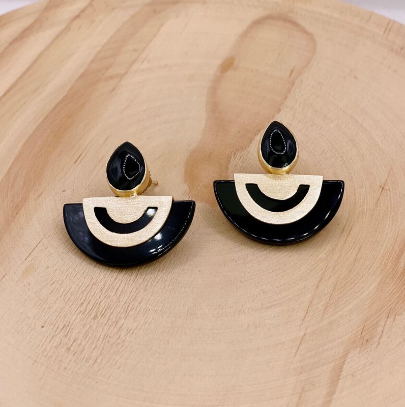 Black Luxe Earring