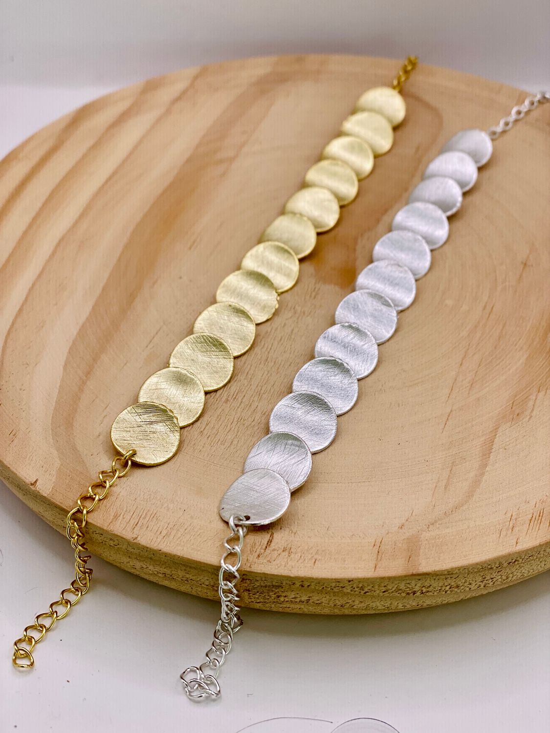 Bracelet Brushed Circles