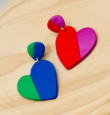Double Love Earrings