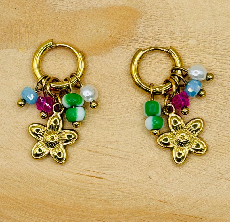 Color Bloom Earrings