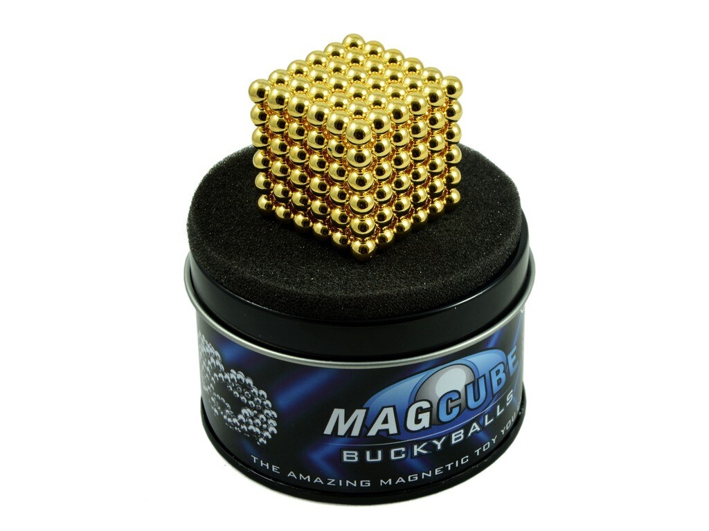 Конструктор магнитный NEOCUBE MAGCUBE 5мм (216 штук)+бокс