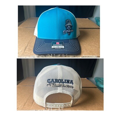 Teal/Cream Ball Cap Bandit Trucker hat