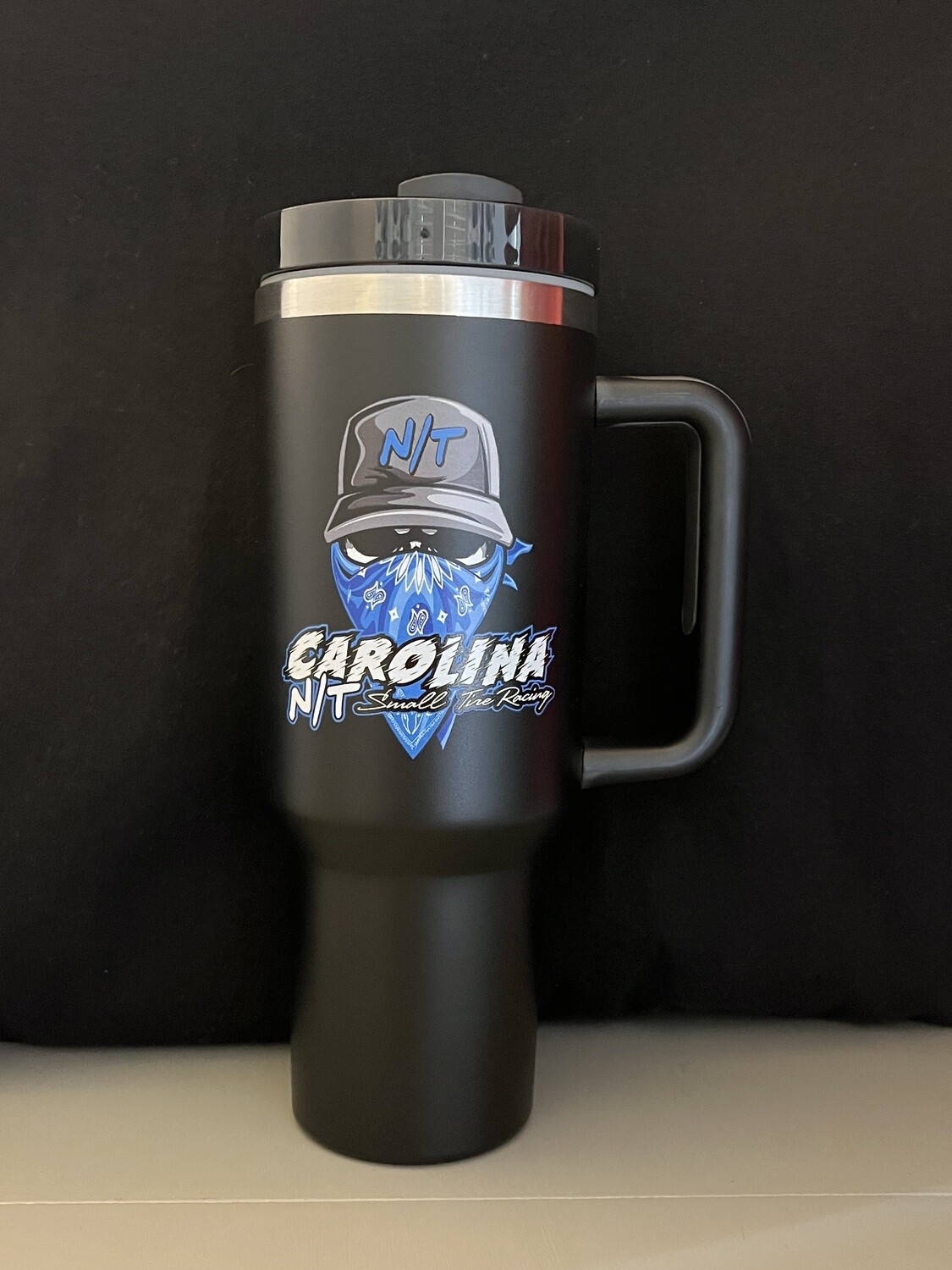 Ball cap bandit black/Carolina blue tumbler Cup