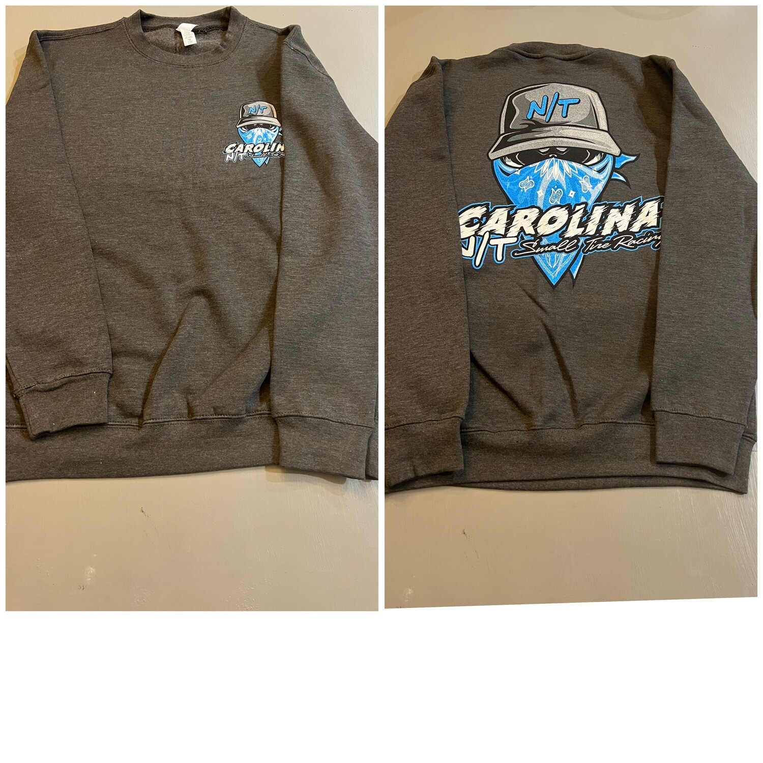 Ball Cap Bandit Grey/Carolina Blue sweatshirt