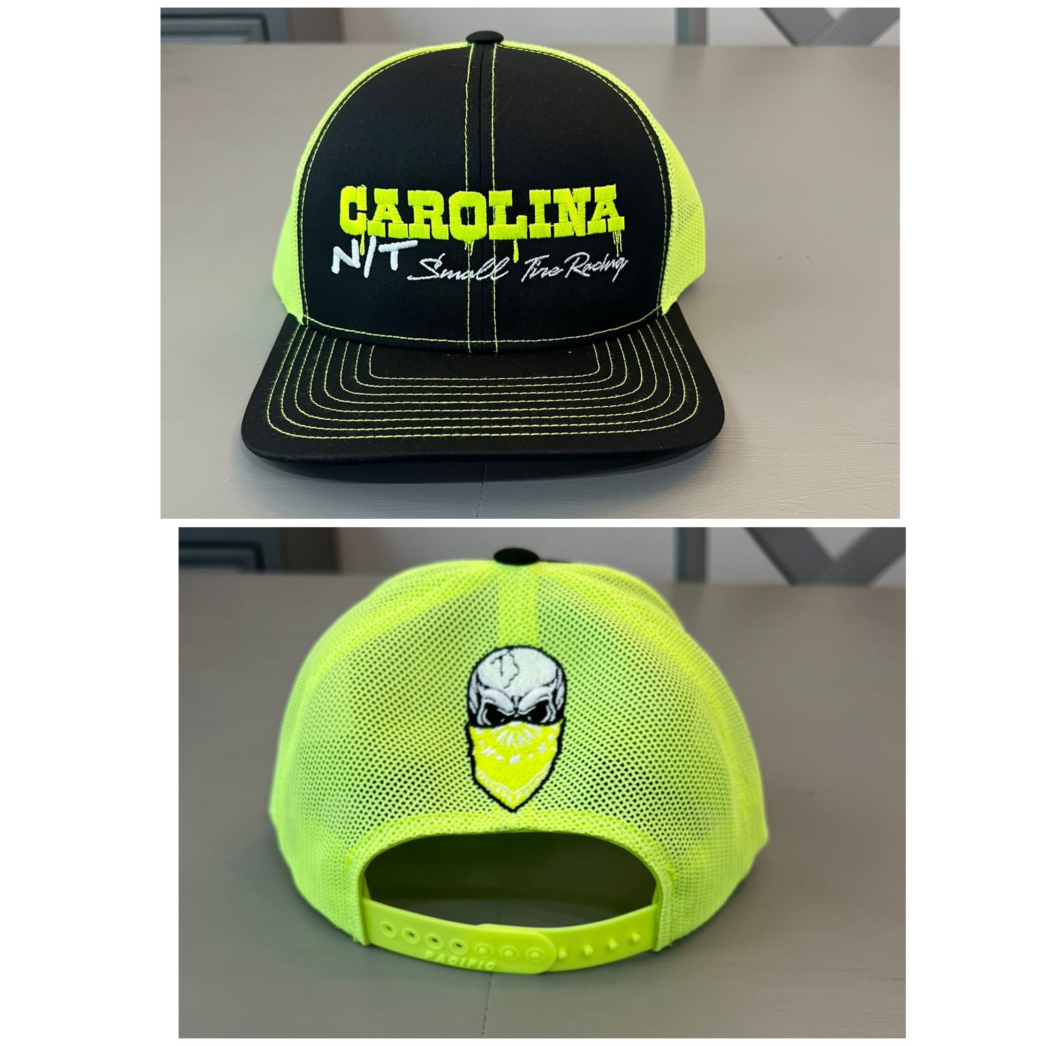Carolina NT Trucker hat neon yellow/black