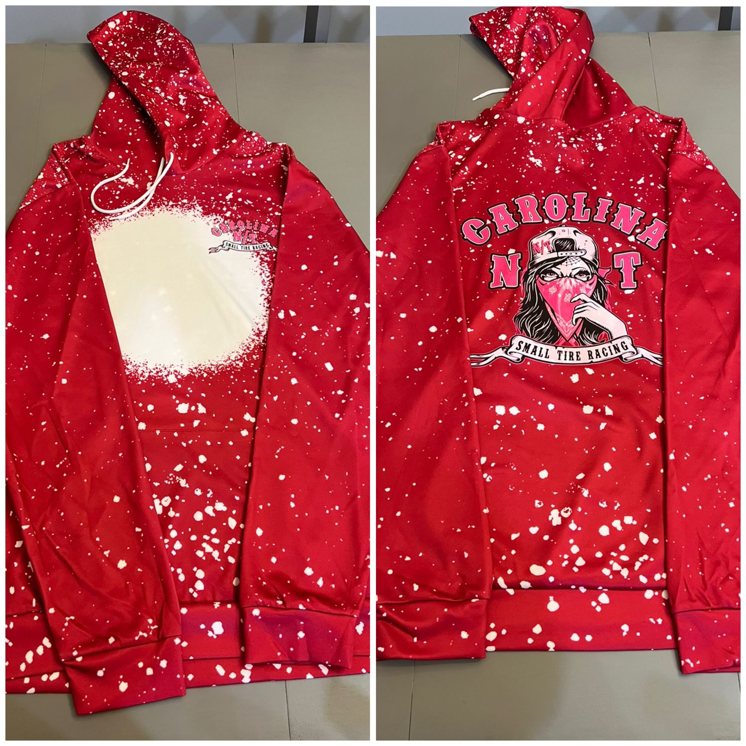Dark pink /Pink Lady Bandit Hoodie