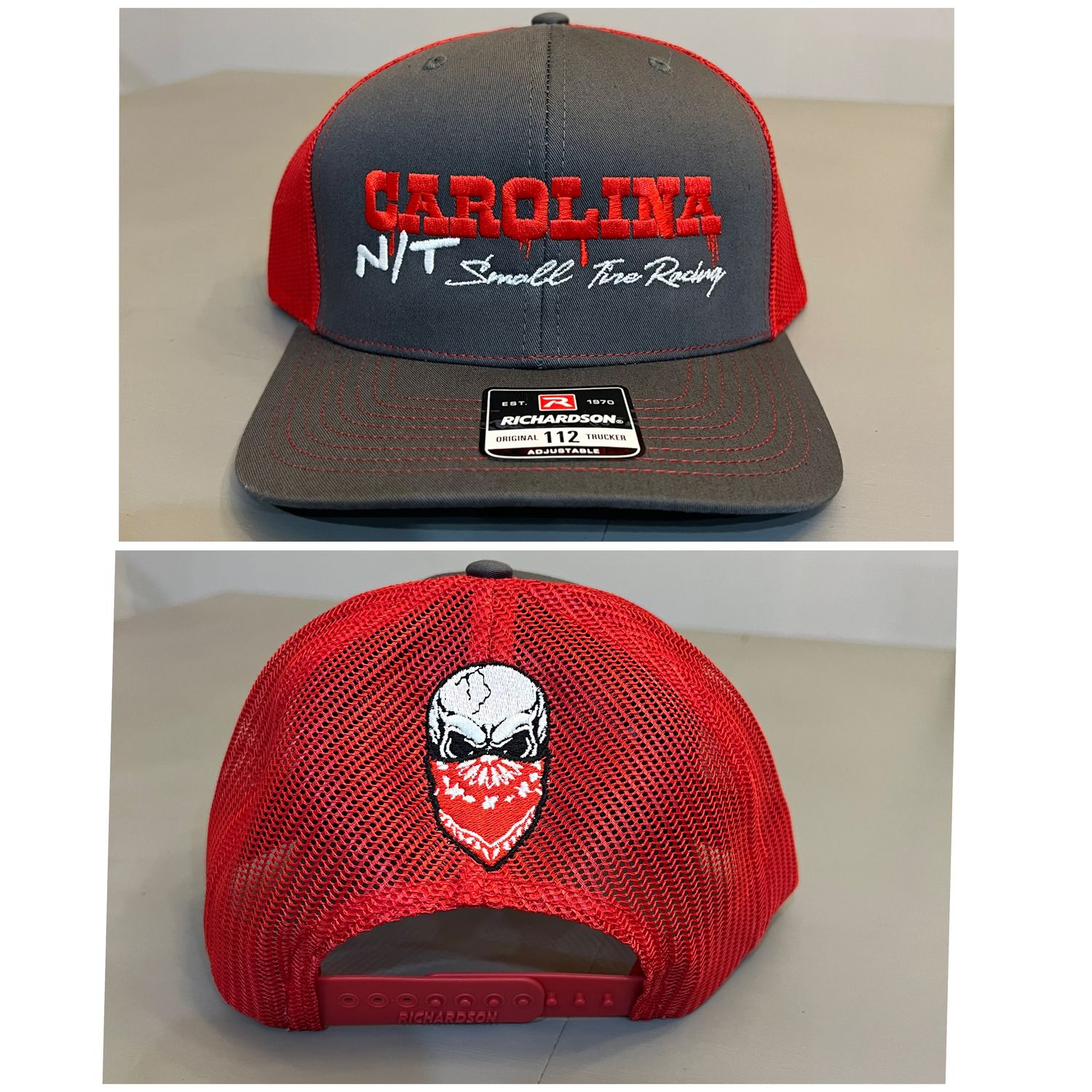 Red /Grey OG letters Trucker Hat