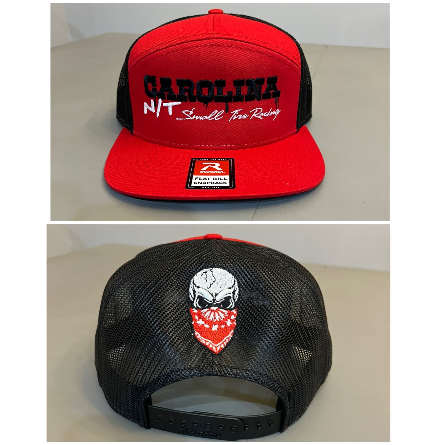 Red/Black OG letters Hat