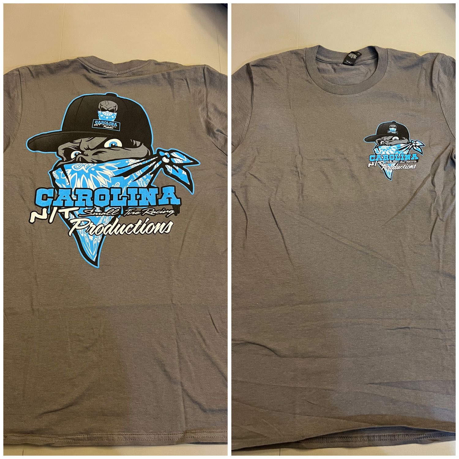 OG Bandit Grey /Carolina Blue shirt