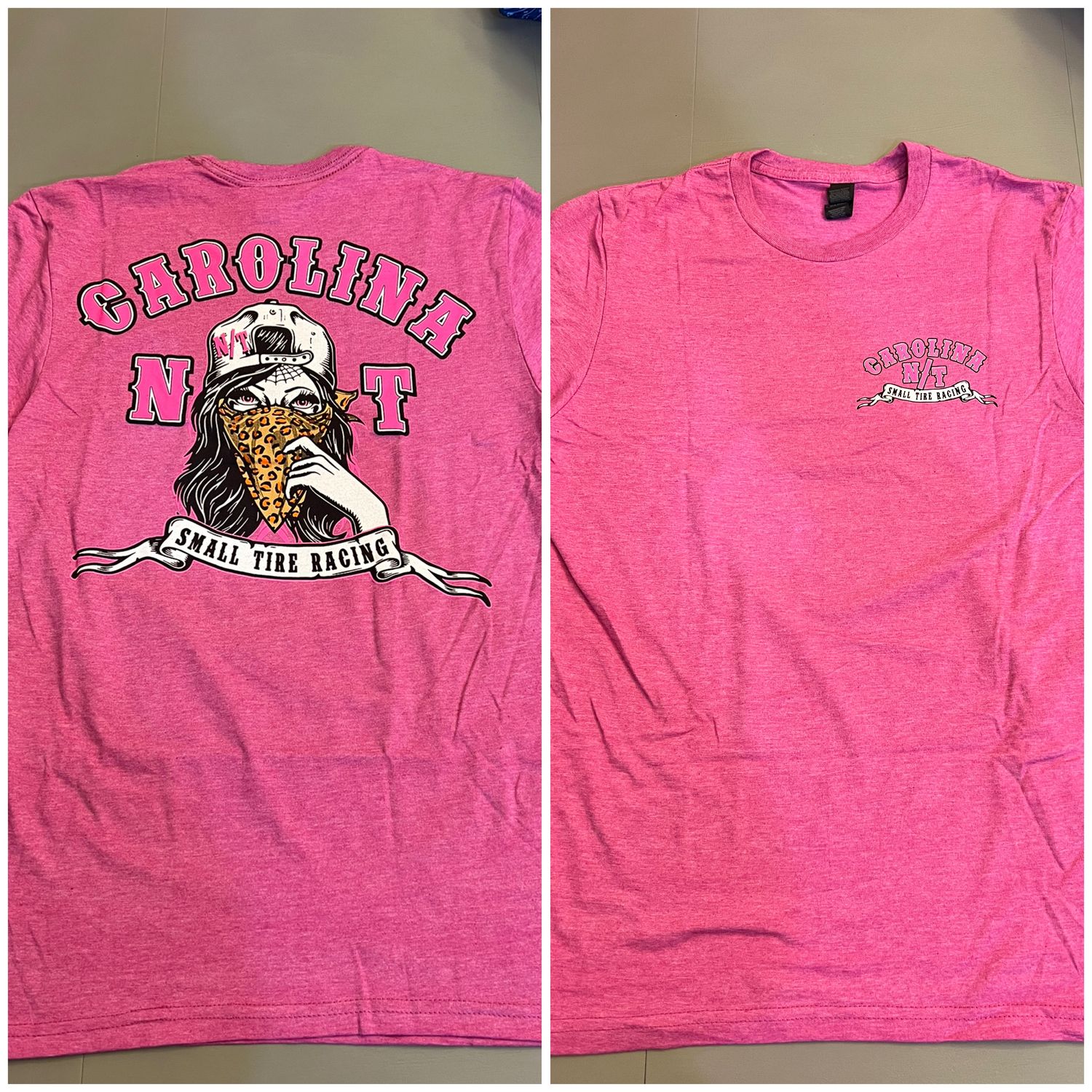 Cheetah print /pink lady Bandit shirt