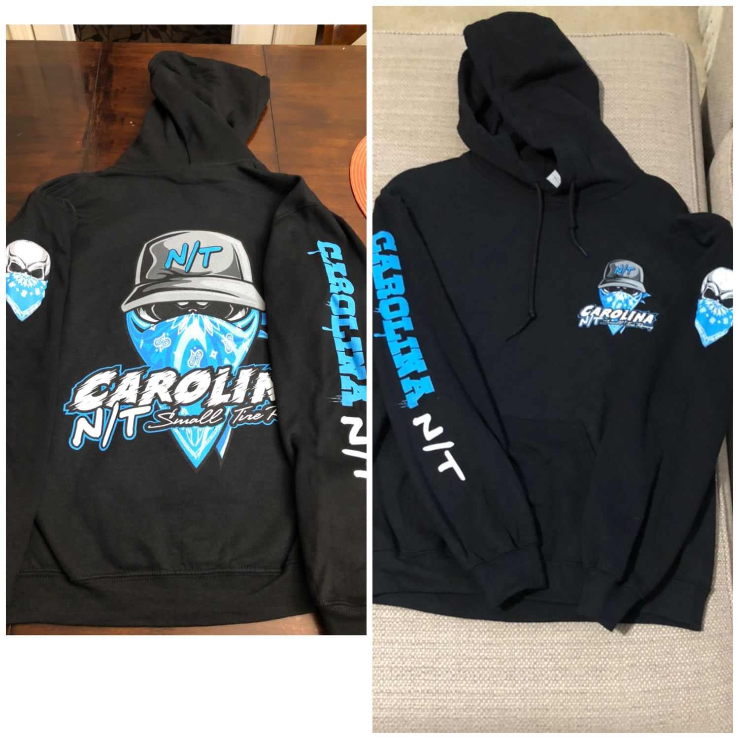 Black/Carolina blue Ball cap bandit