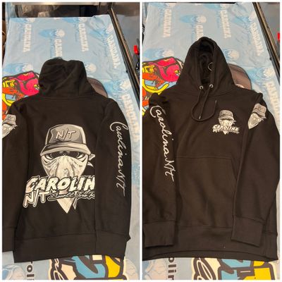 Ball Cap Bandit Black/sliver Hoodie