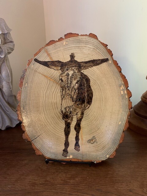 Donkey Wood Burnings