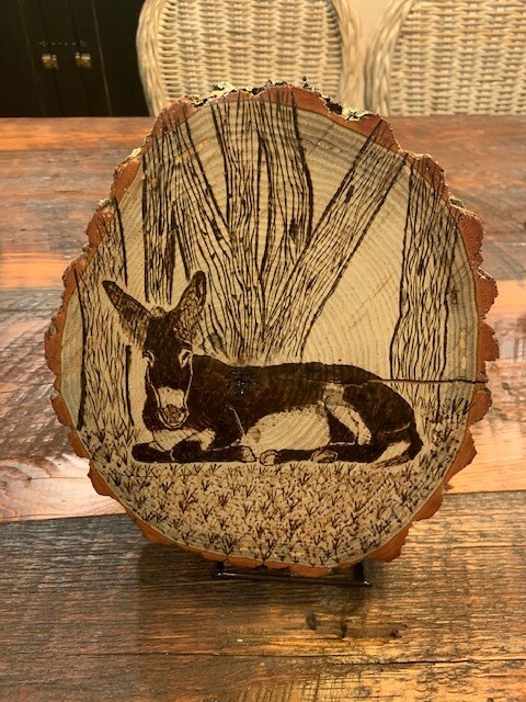 Donkey Wood Burnings