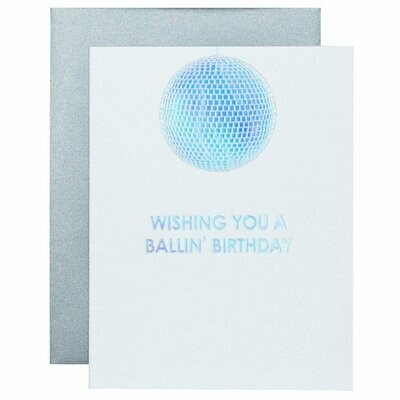 Ballin Birthday Card