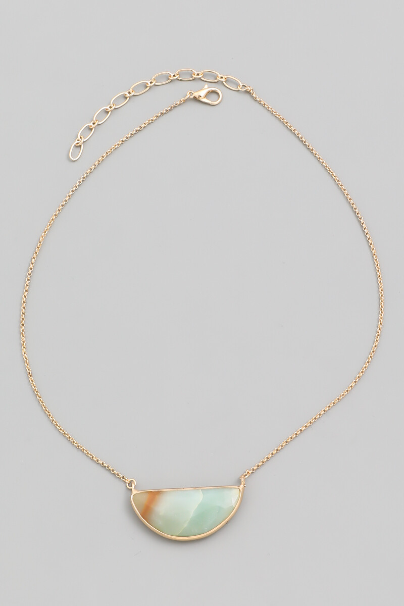 Amazonite Stone Necklace