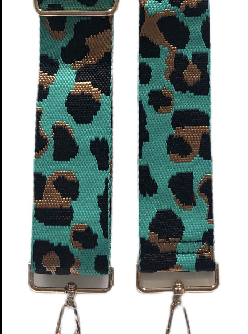 Turquoise Leopard Strap