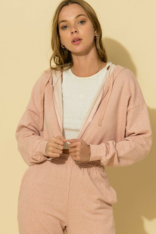 Bella Hoodie-Pink