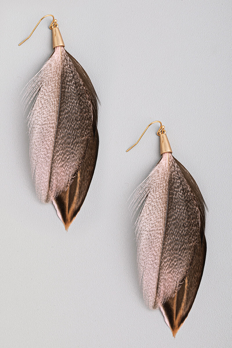 Fab Feather Earring
