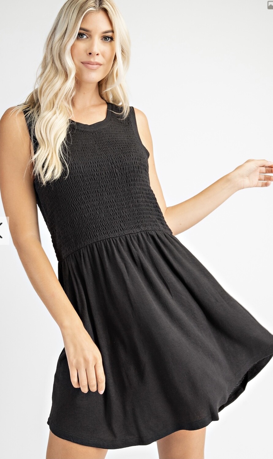 Oh Baby Dress-Blk