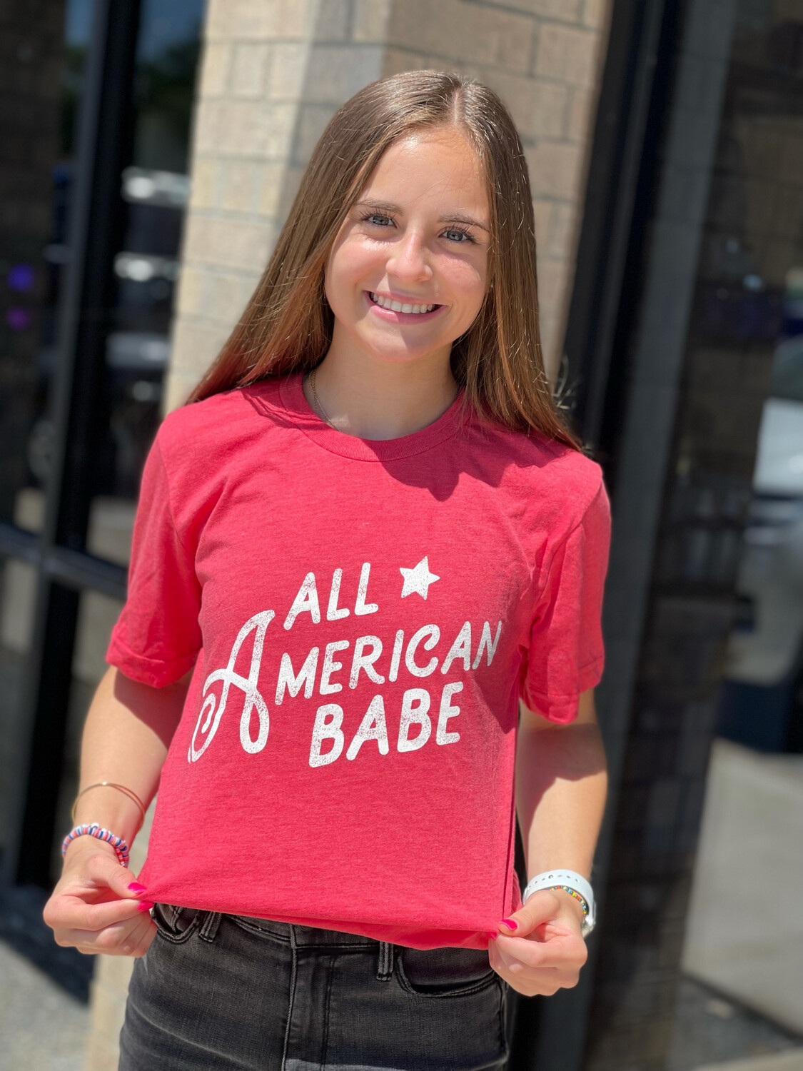 All American Babe-Red