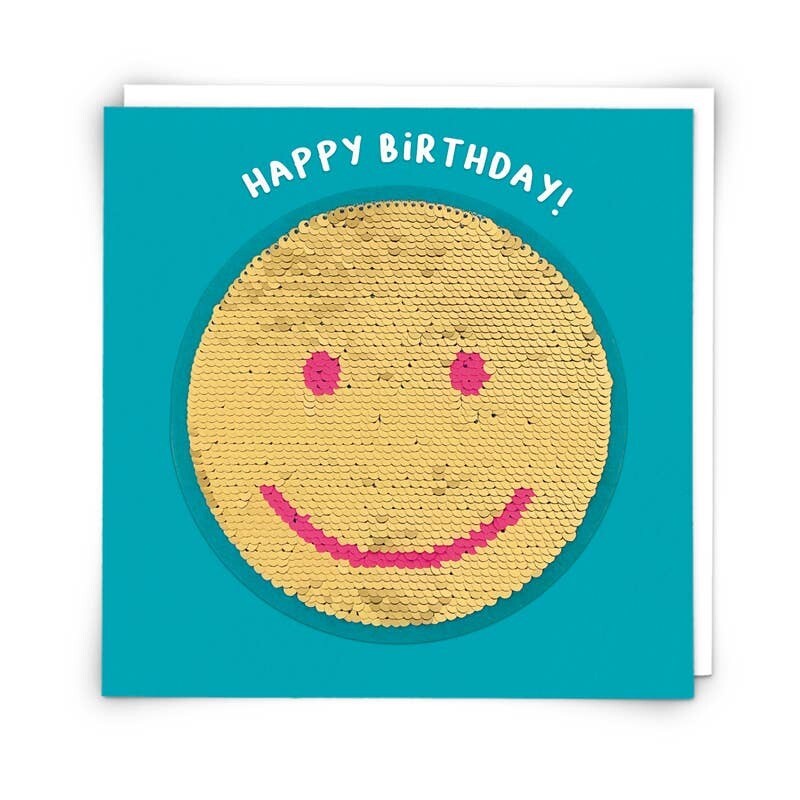 Smiley Patch Card