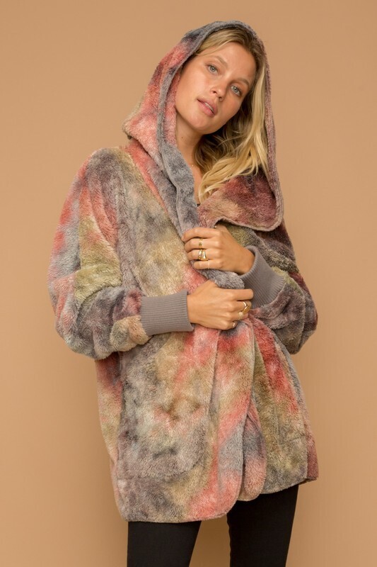 Tie Dye Snuggie-Red