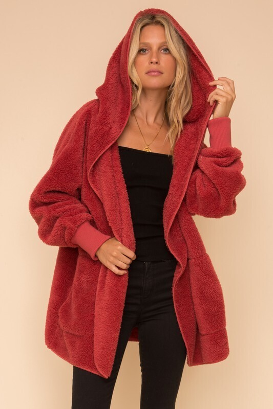 Solid Snuggie-New Red