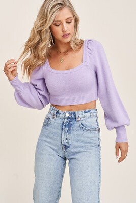 Candye Sweater-Lavender