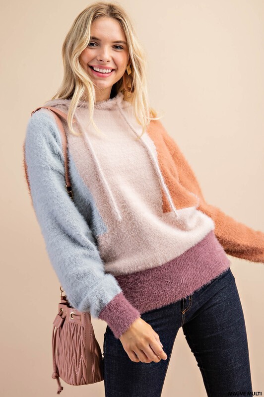 Muted Colorblock Sweater