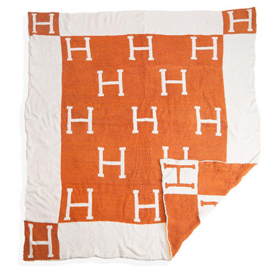 H Blanket-Orange