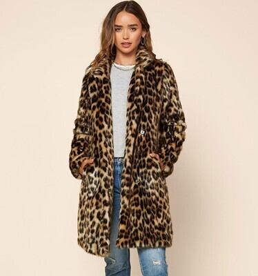 She Fancy Leopard Coat
