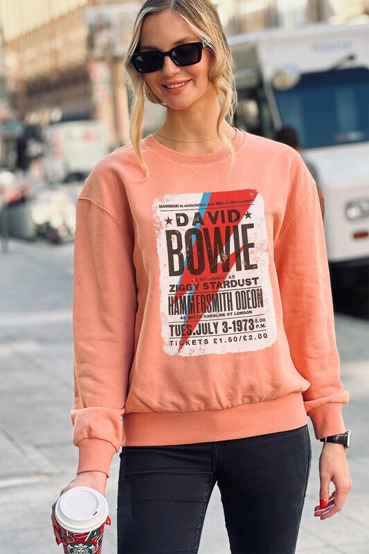 Bowie Pullover-Salmon