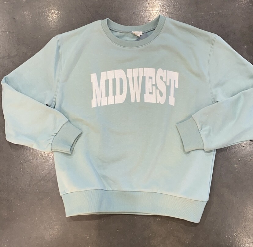 Midwest Pullover-Mint