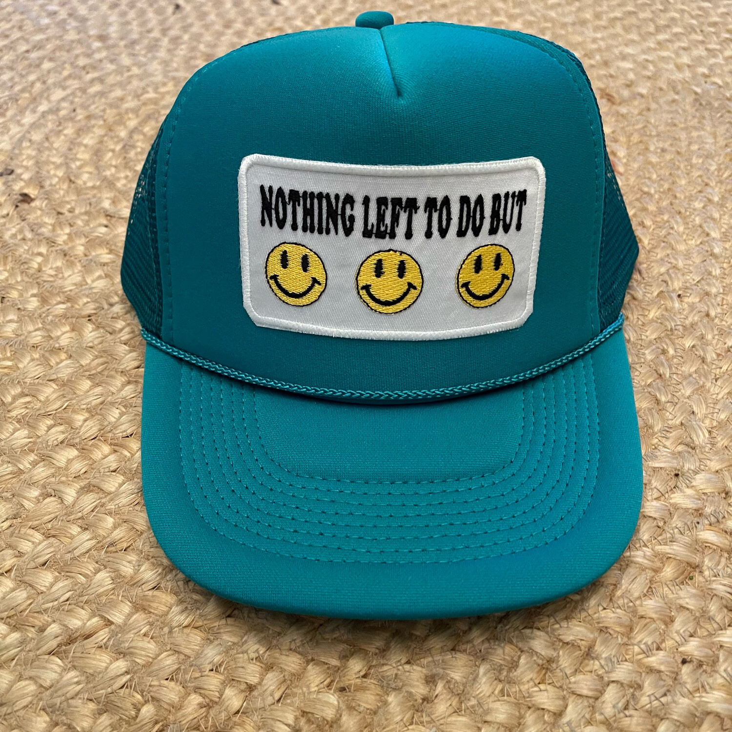 Nothing Left To Do Hat-Teal