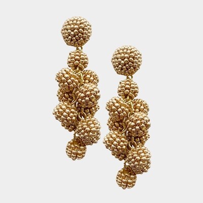 Have A Ball Earring-Gold