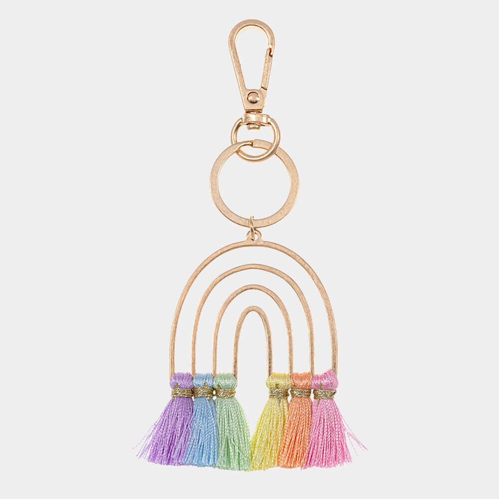 Rainbow Keychain-Pastel