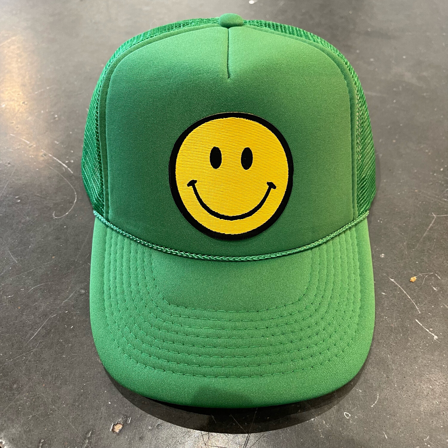 All Smiles Trucker-Green