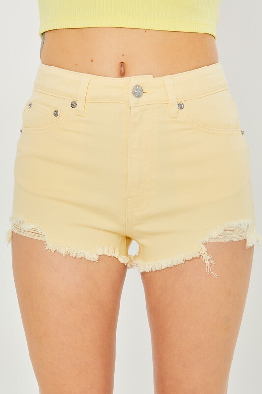 Janna Jean Short-Yellow