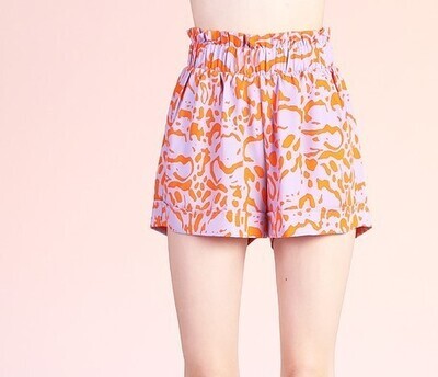 Pastel Print Shorts