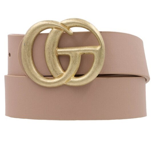 double G Belt-Taupe